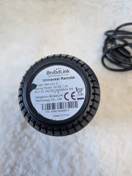 Pilot uniwersalny RM mini 3 BroadLink czarny