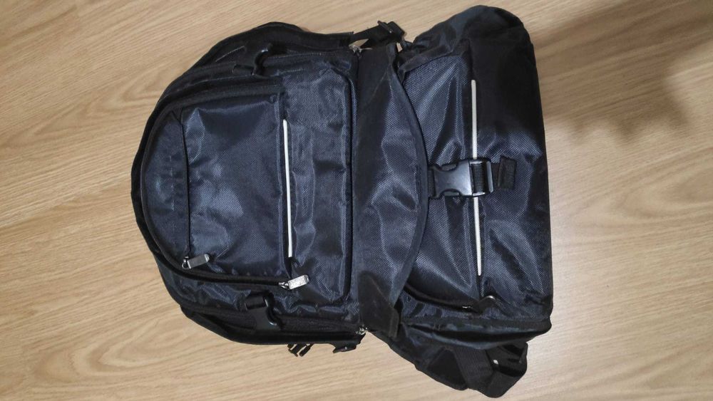Mochila de transporte para equipamento fotográfico