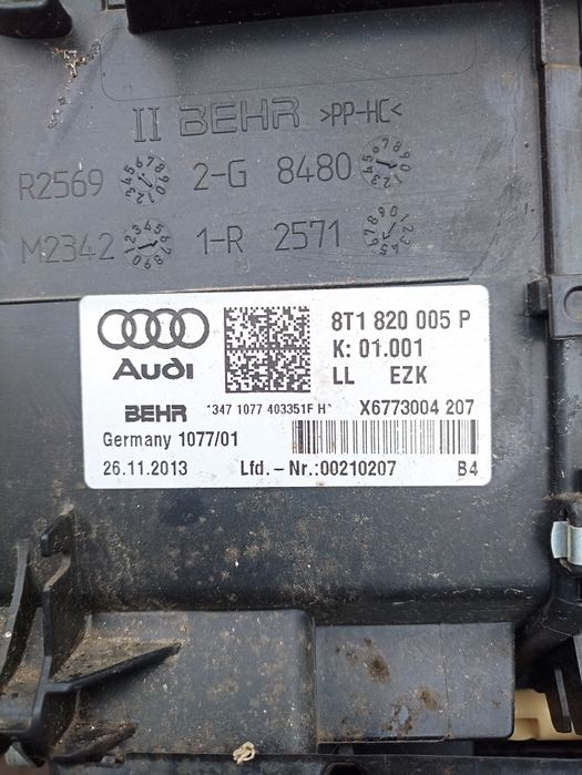 Печка в сборе на ауді а4 2013рік