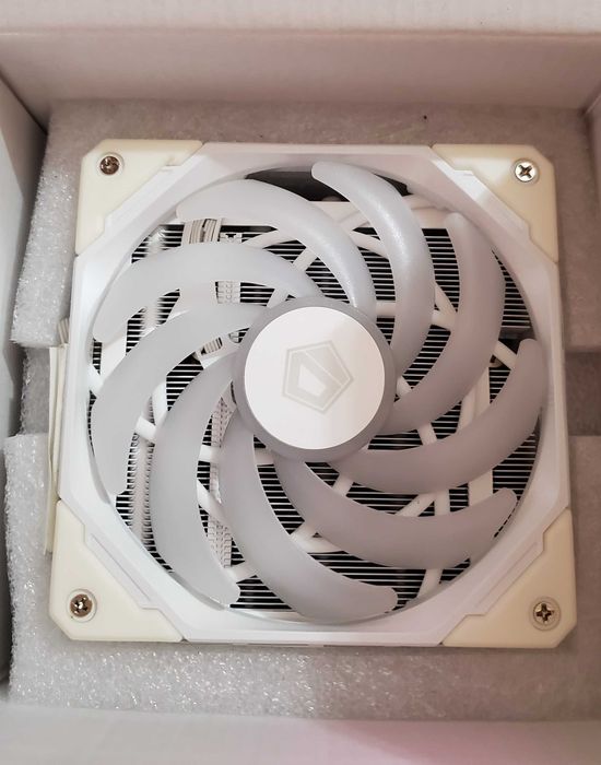 Воздушное охлаждение ID-COOLING IS-55 ARGB WHITE