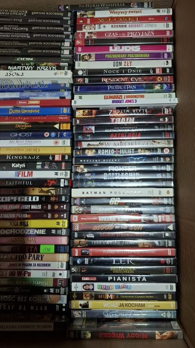 Filmy dvd kolekcja ceny od 2 do 10 proszę pisać