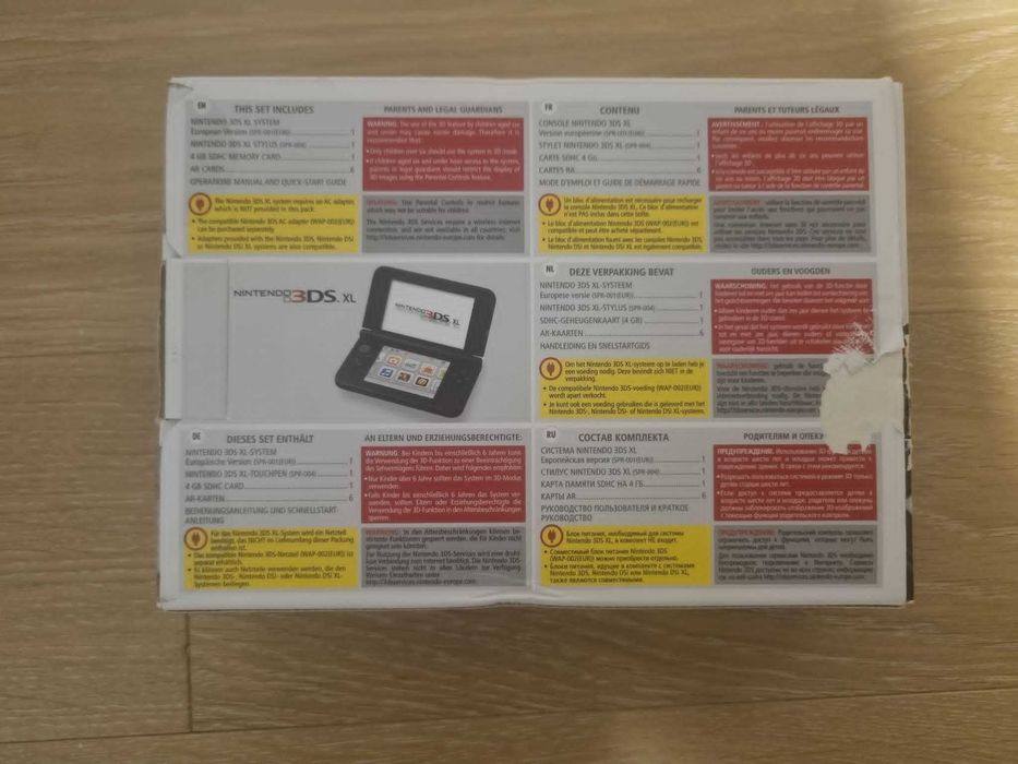 Nintendo 3DS XL Blue+Black