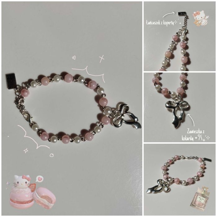 Coquette bransoletka handmade