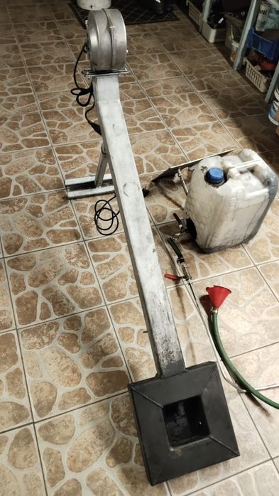 Palnik na olej przepracowany