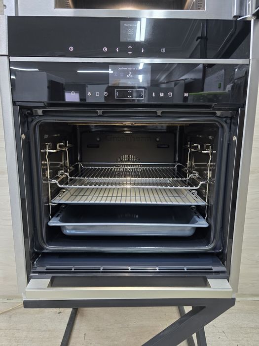 Топ.Комплект Neff Мова Духовка з Пароваркою Та мікрохвильовка