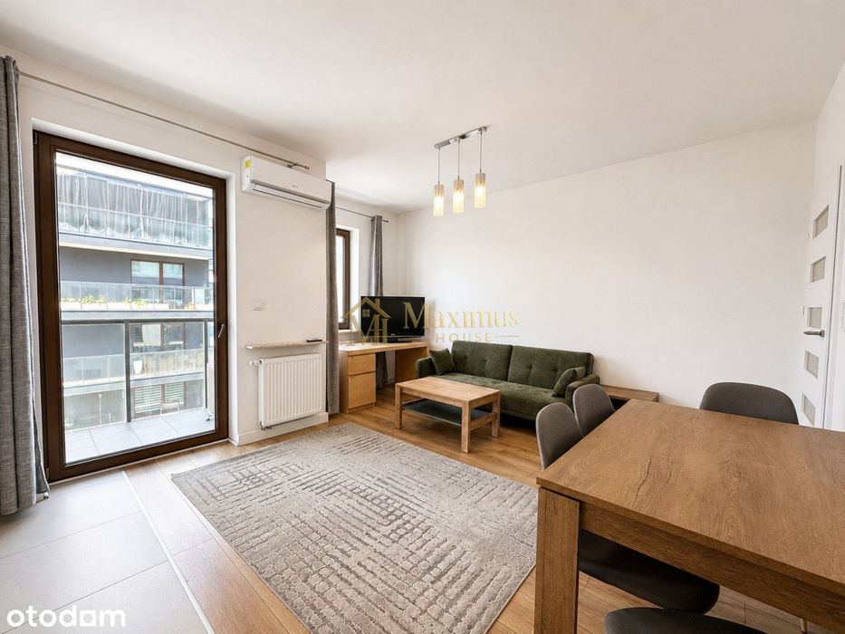 2 Pokoje|Balkon|Zwięrzęta akcept|Klimatyzacja - Widok 4