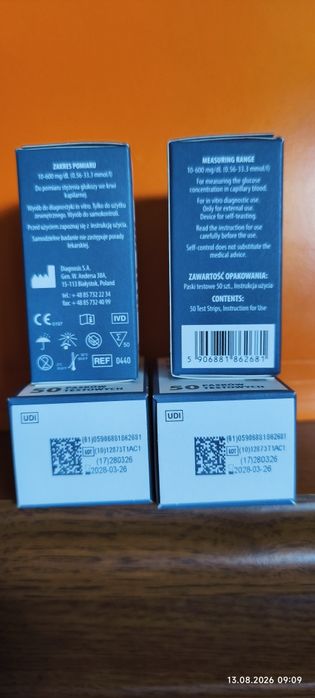 Diagnostic Gold Strip paski do glukometru