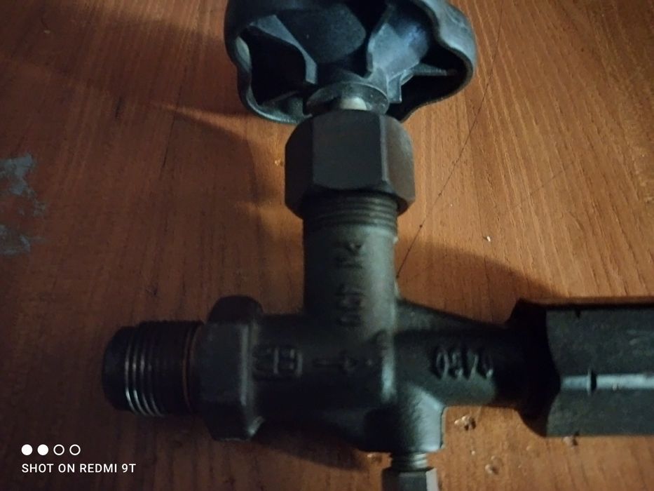 Вентиль високого тиску на 400 бар