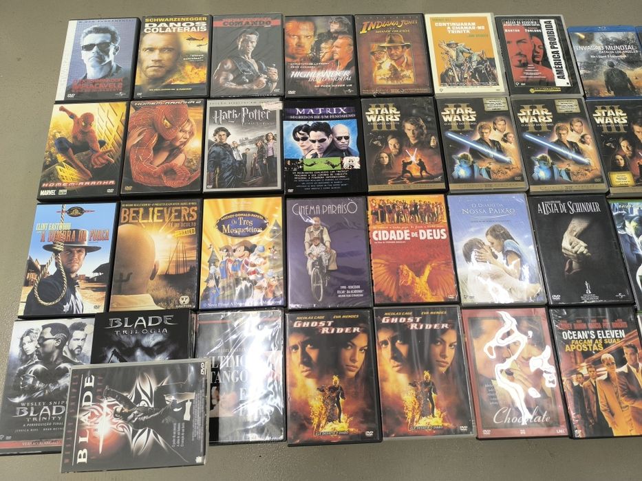 58 Filmes Twilight / Hobbit/ Piratas das caraibas / Star Wars / Harry