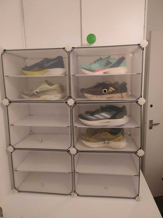 Modułowe pudełka do przechowywanie 6 sztuk mocne stabilne