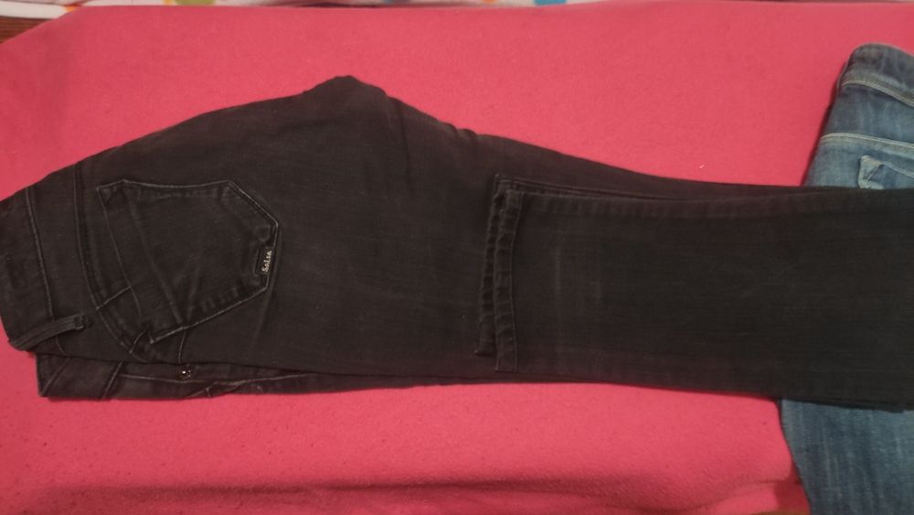 Calças de ganga salsa