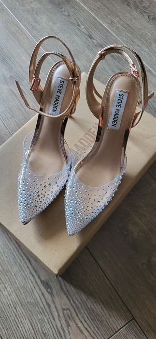 Sandałki szpilki steve madden