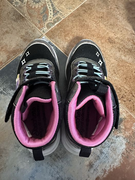 Хайтопи для дівчинки Skechers розмір 33,5 (21см)