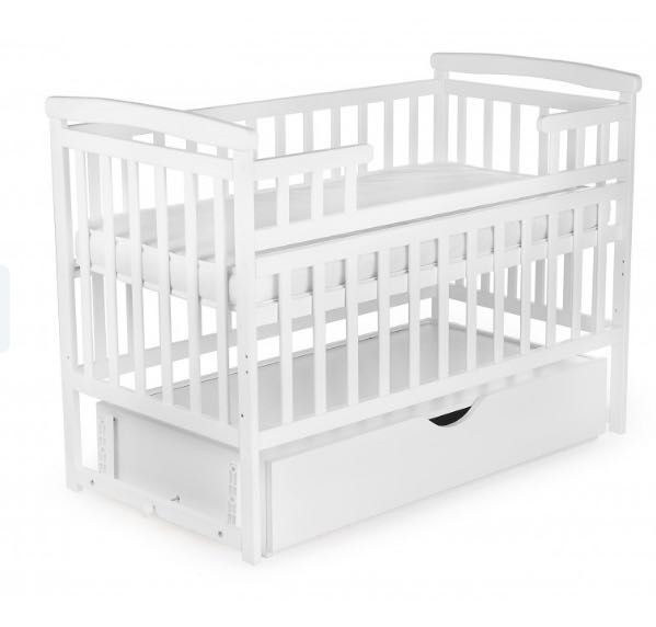 Ліжко дитяче трансформер з маятником та шухлядою(матрас в комплекті)