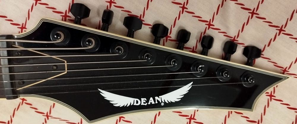 Gitara elektryczna osmiostrunowa DEAN CUSTOM 850x CBK