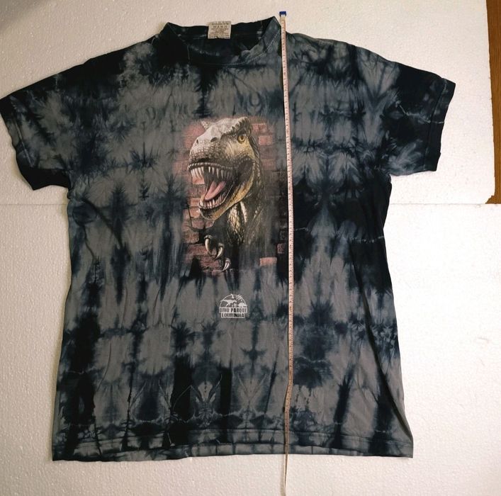 T-Shirt Dino Parque Lourinhã Portugal Unisexo L Tie Dye Dinossauro