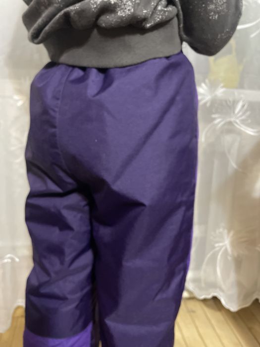 Лижні теплі штани для дівчинки 140-146