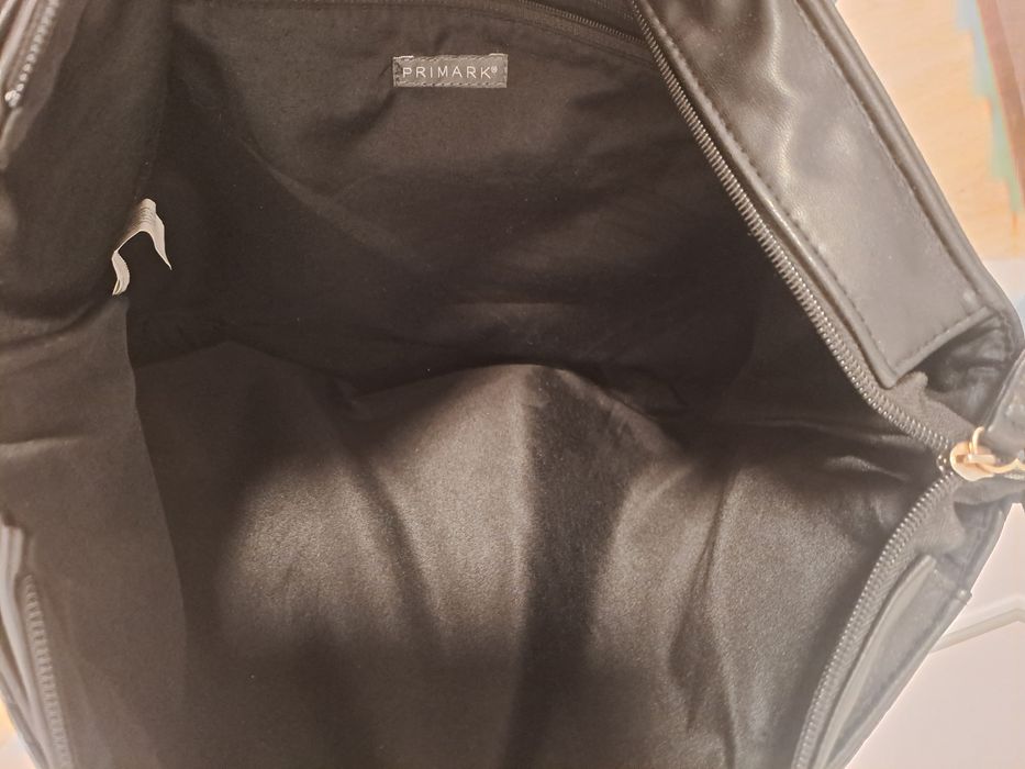 Primark duża czarna torba pojemna
