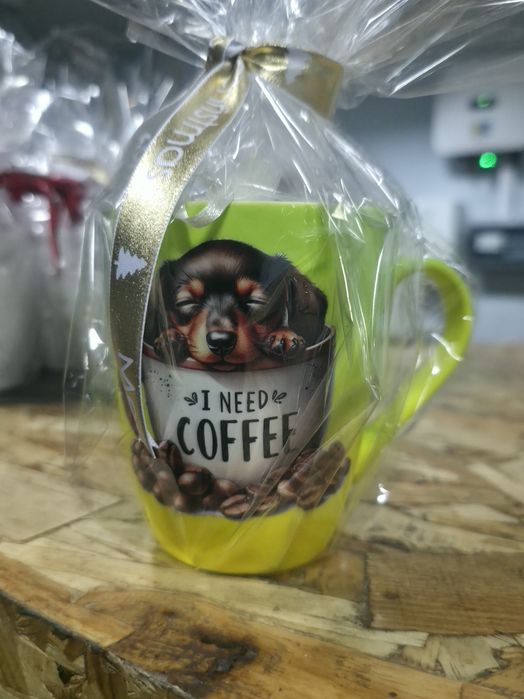 Canecas com bolinhos