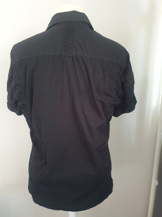 Koszula męska M czarna Jack&Jones bawełna
