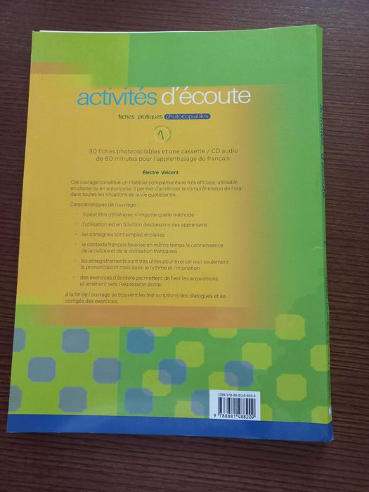 Activites d' ecoute fiches pratiques photocopiable + CD