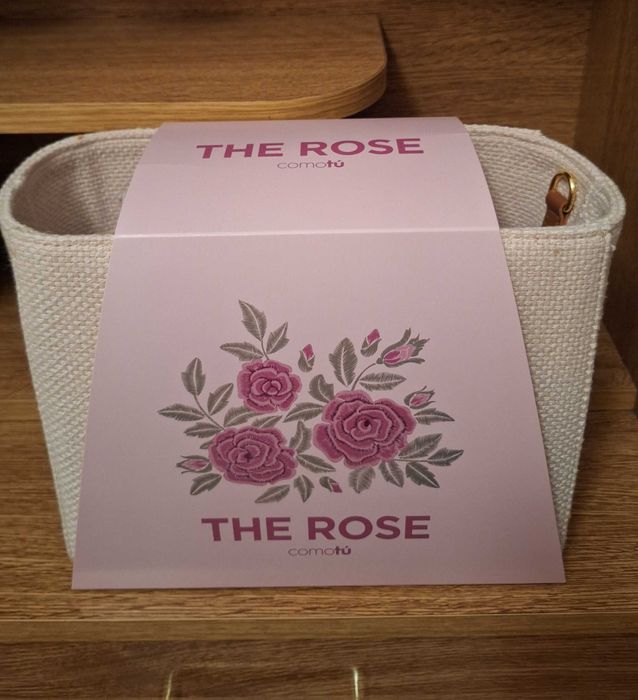 Perfume Rose + mala - novo