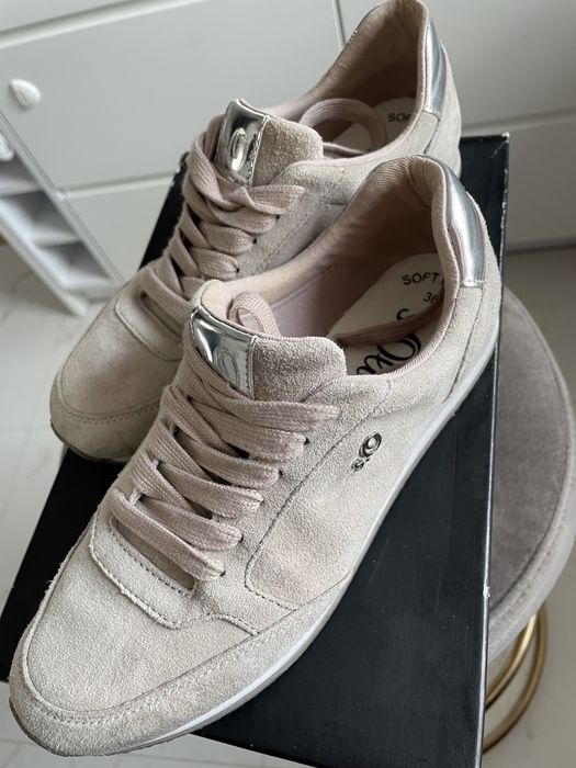 S.Oliver buty sneakersy damskie pudrowy róż 36