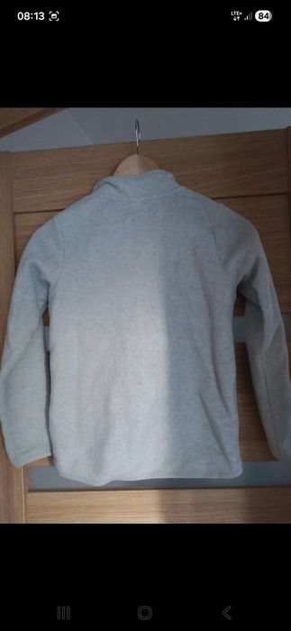 Ciepły szary polar Cool Club dla dziewczynki 140