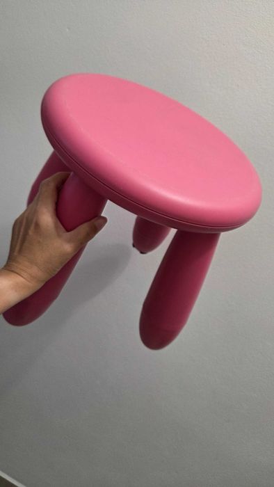 Stolik krzesło taboret meble Mammut Ikea