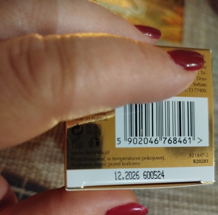 Serum 3D Dermika Luxory Gold24K Nowy