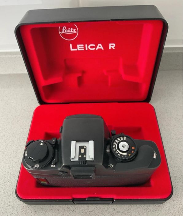 Leica R5 + Mala em Pele + Caixa Original