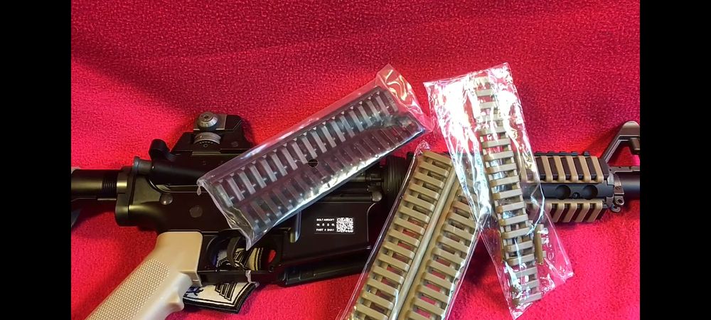 Накладки на планку Пікатінні Ladder 18 Slots Rail Cover Set 4 шт.