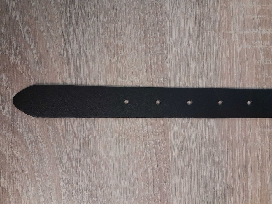 Nowy pasek damski z Holandii/ Fancy Style/czarny/95 cm/ klamra złota