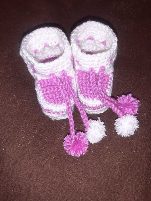 Recznie robiona na drutach torba