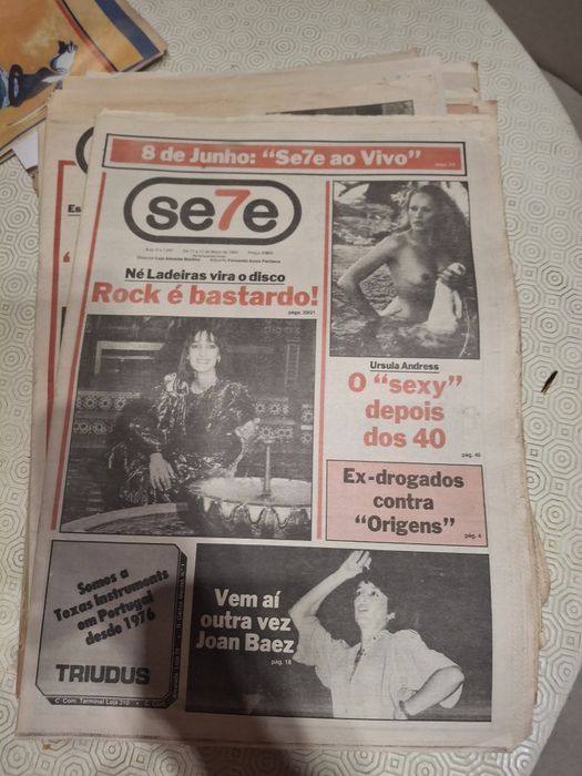 Jornais antigos o sete