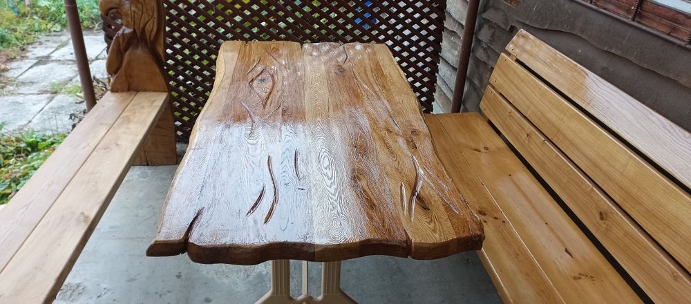 Стол дубовый ручная работа