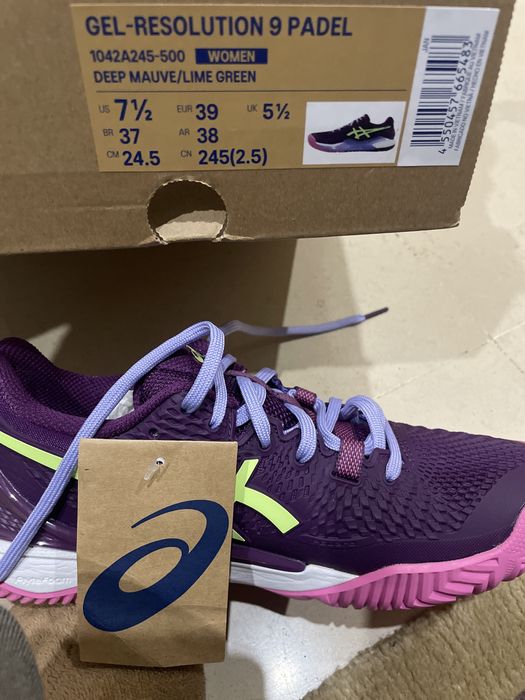 Ténis Asics Gel Resolution 9 Padel