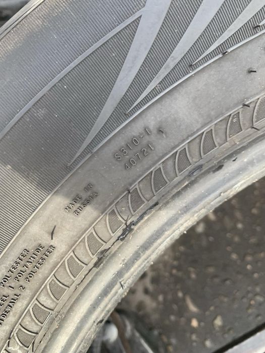 Шини 275/55 R19 Nokian літо 6,3мм  2022р