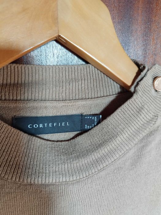 Blusa de malha bege