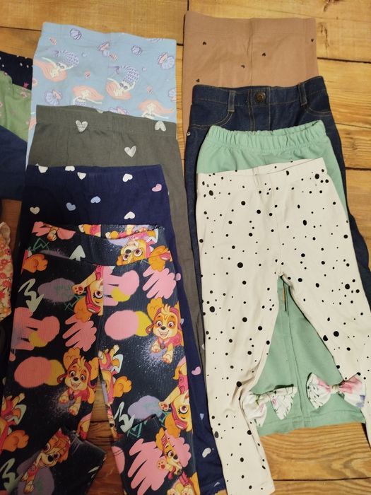 Legginsy i bluzki r. 104