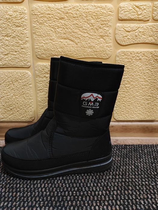 Чоботи дутики зимові на хутрі