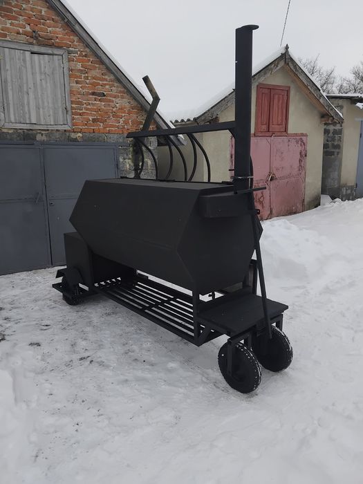 Смокер-гриль професійний для барбекю