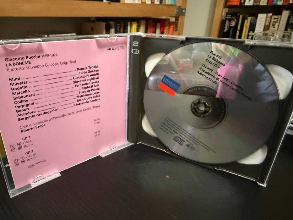 Puccini – La Bohème – Tebaldi, Prandelli, Gueden – Alberto Erede