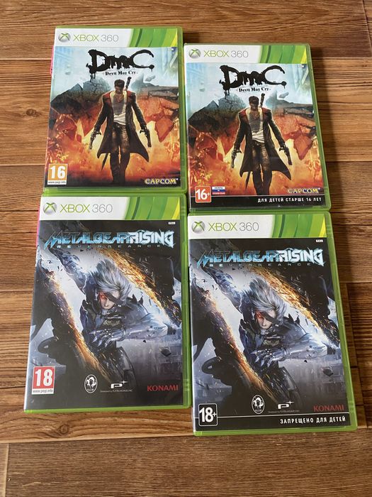 Xbox 360: Diablo Assassins Creed Devil May Cry Dishonored Tomb Raider, Metal Gear Rising, Darkness Darksiders Dragon Age Game of Thrones