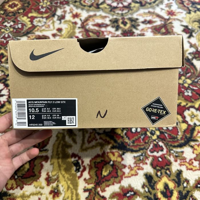 Кросівки ОРИГІНАЛ Nike ACG Gore-Tex (Бордовий)