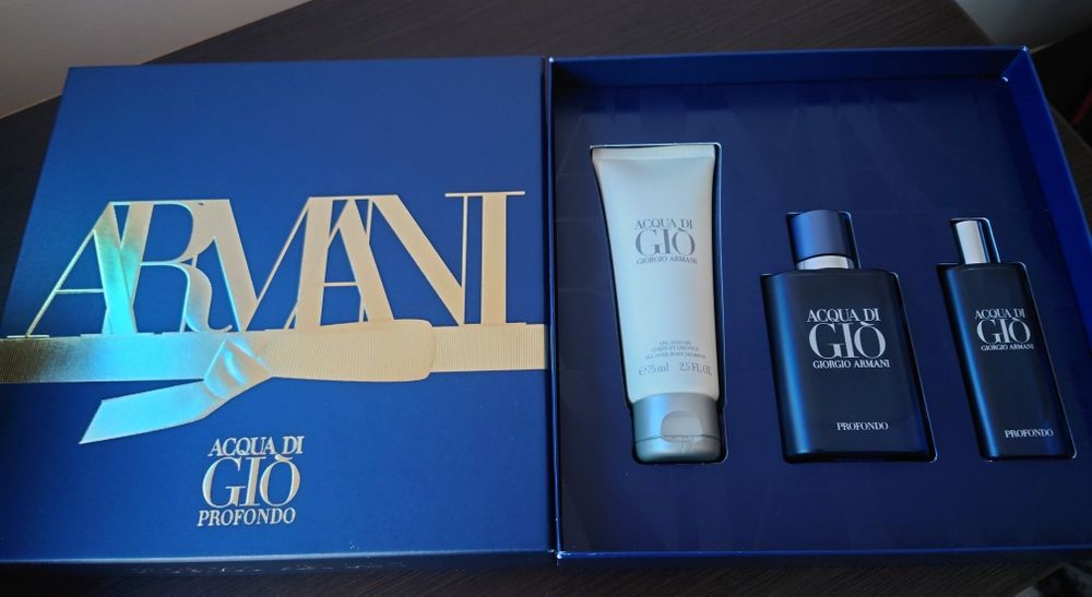 Zestaw Giorgio Armani Acqua di Gio Profondo