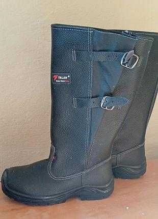 Чоботи робочі високі теплі