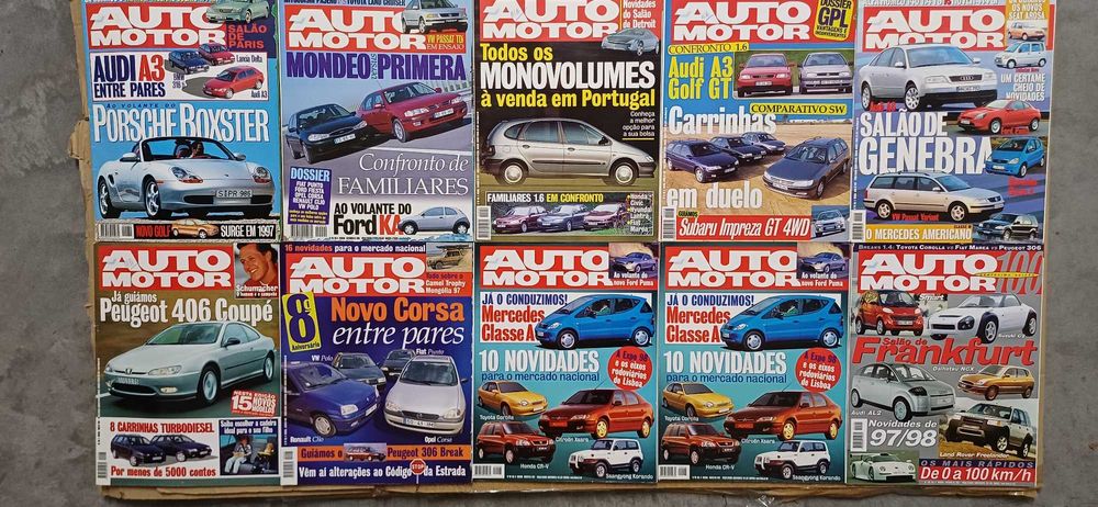 AUTOMOTOR revistas automóvel