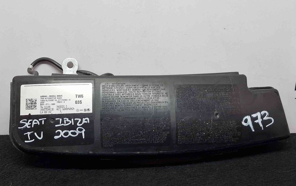 Airbag Banco Direito 34036331D - SEAT IBIZA IV