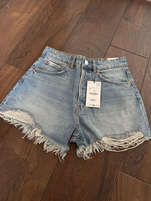 Джинсові шорти zara